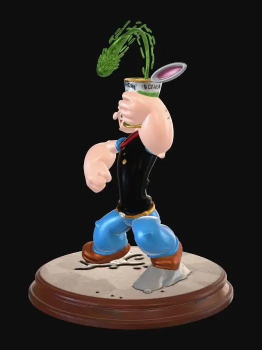 3D model for Spinach Arc Power Pose