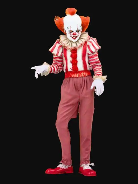 3D model for penny wise from IT from the original book, 1987