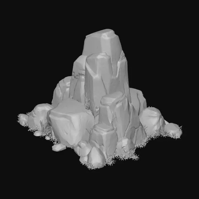 3D model for Rocky Formation