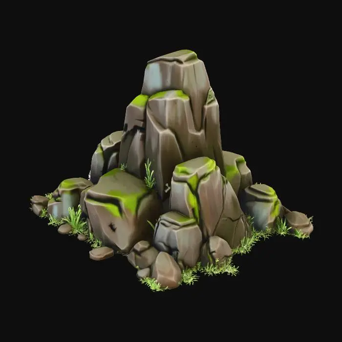 3D model for Rocky Formation