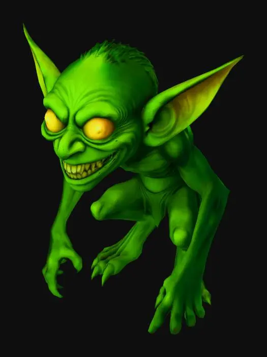3D model for Emerald Goblin