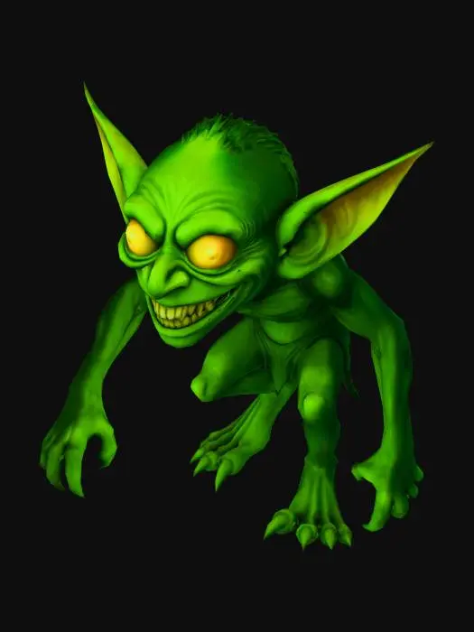 3D model for Emerald Goblin