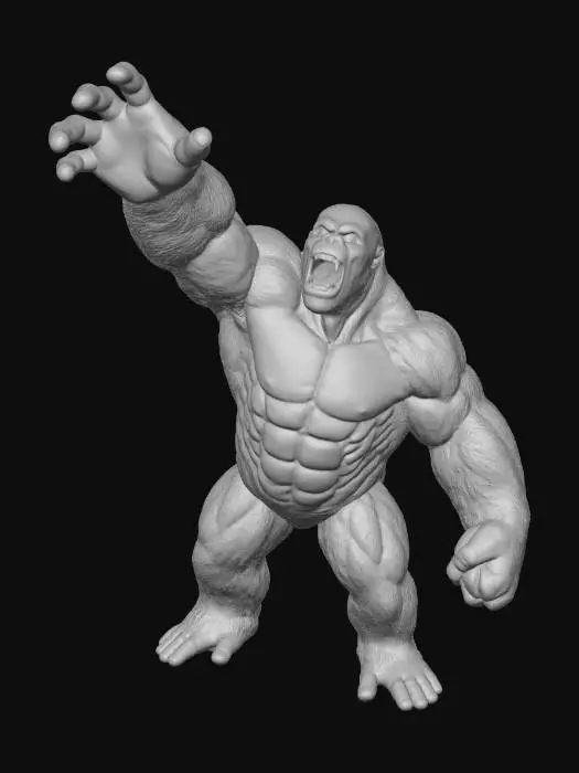 3D model for Colossal Gorilla Rising