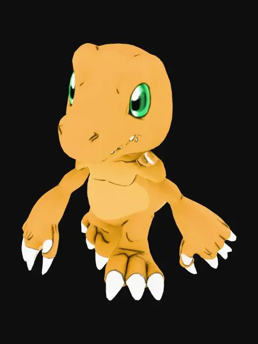 3D model for Agumon Wave