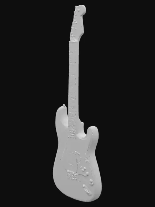 3D model for Fender Stratcastor