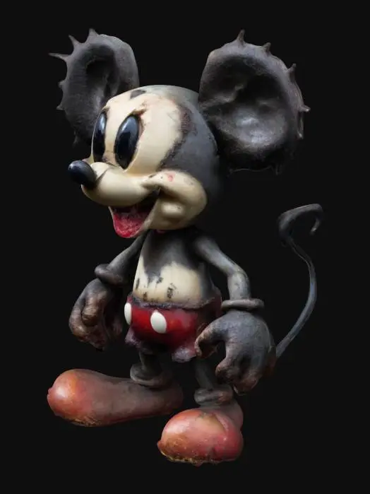 3D model for Fungus demonic mickey mouse