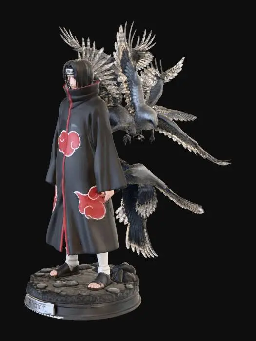 3D model for Itachi of the Crows