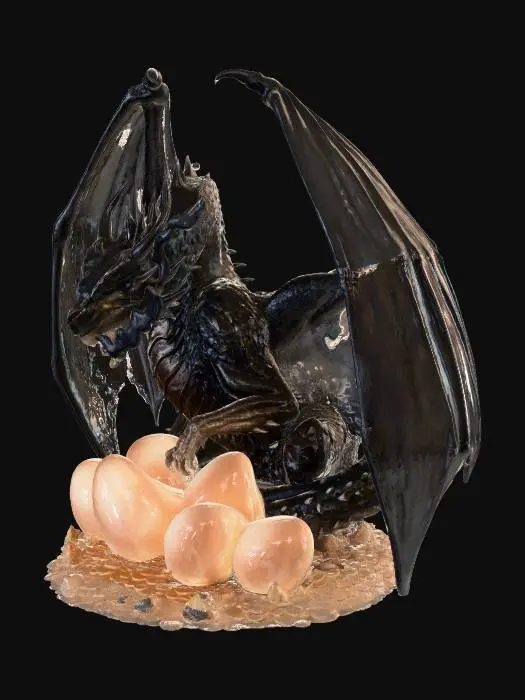 3D model for Emberwyrm's Hoard