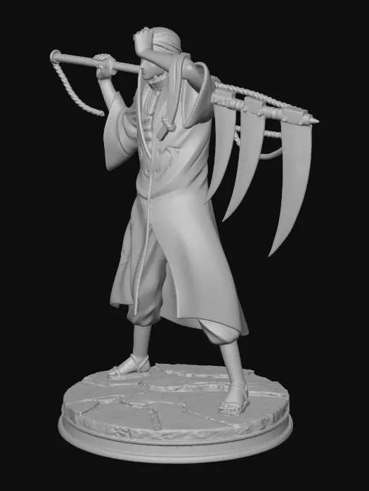 3D model for Hidan of the Akatsuki