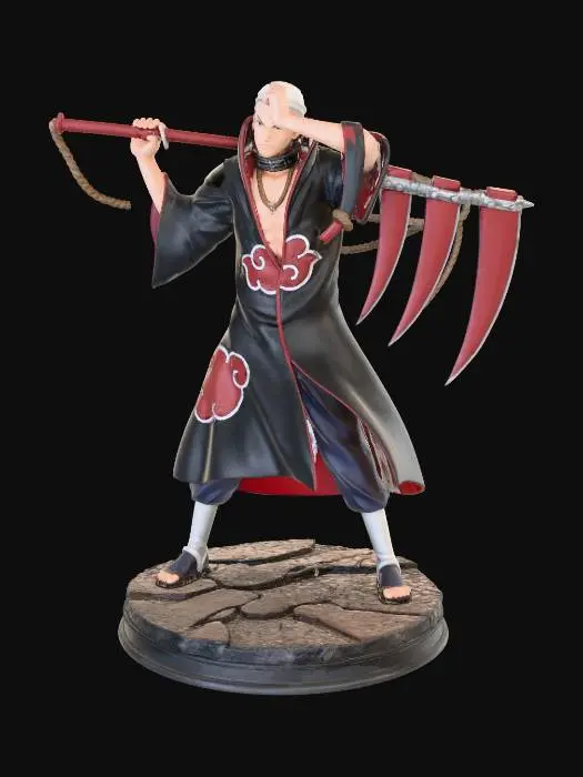 3D model for Hidan of the Akatsuki