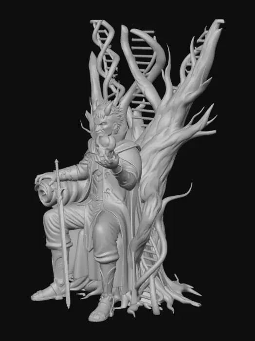 3D model for Prince of the Chromatic Void