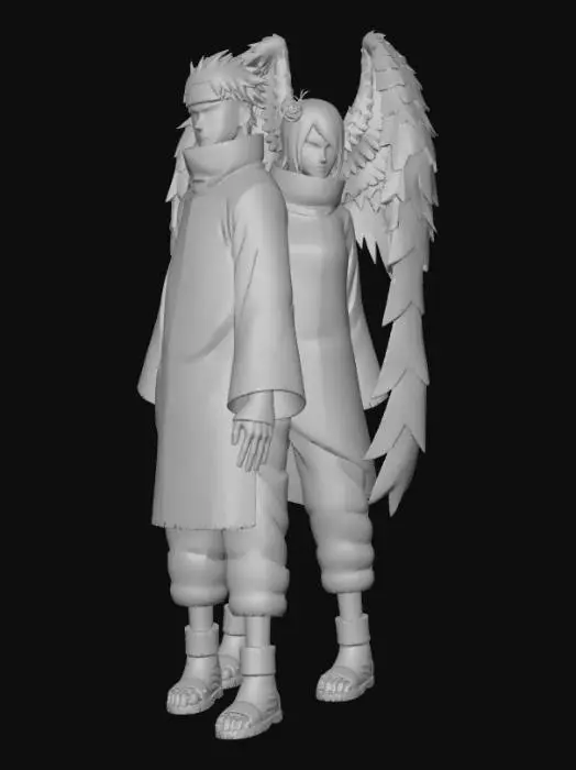3D model for Wings of the Akatsuki in the Rain