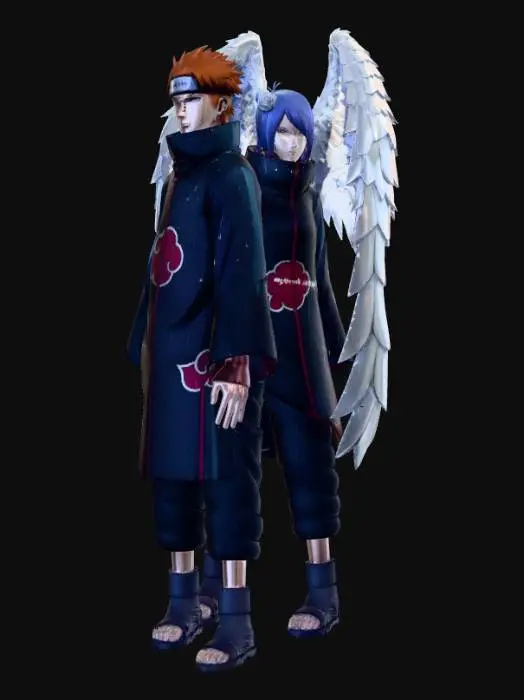 3D model for Wings of the Akatsuki in the Rain