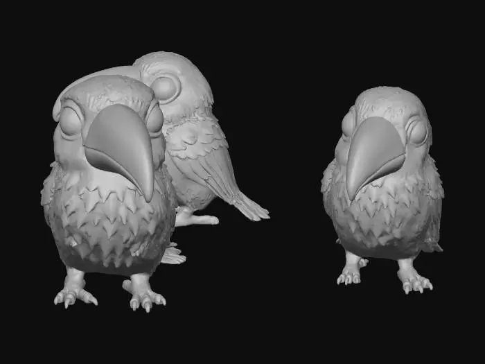 3D model for Tiny Beach Toucans