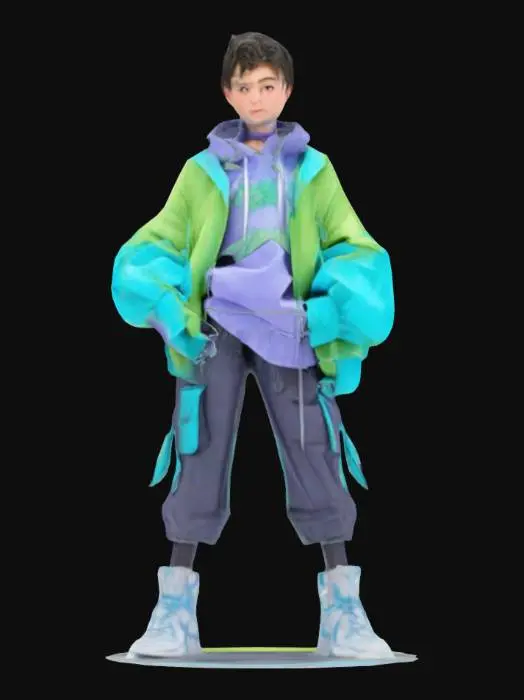 3D model for Urban Chill Style