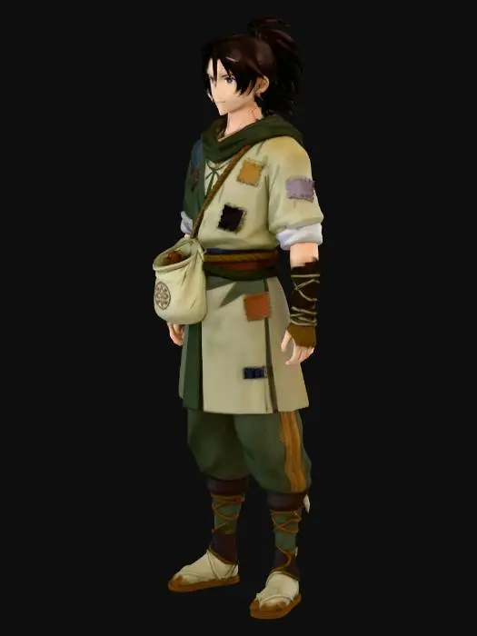 3D model for The Wanderer