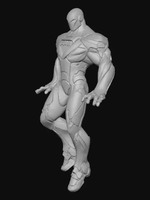 3D model for Iron Man Hero Profile
