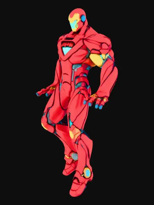 3D model for Iron Man Hero Profile