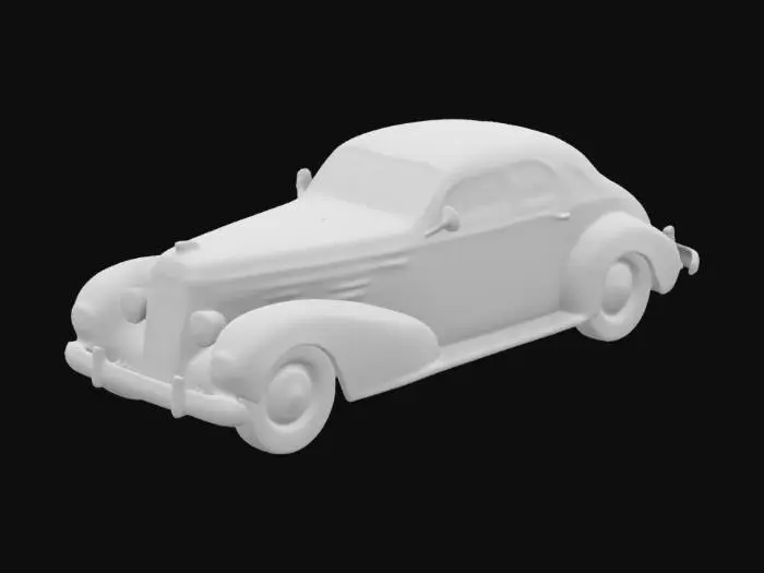 3D model for voiture année 40