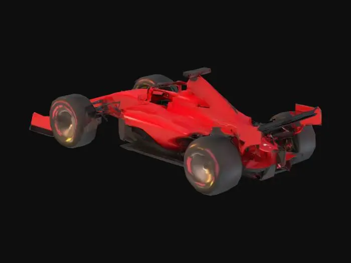 3D model for formule 1 