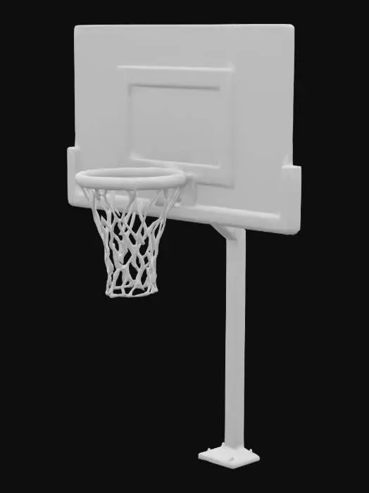 3D model for basketball hoop