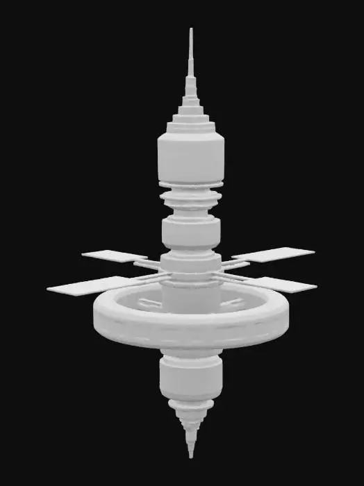 3D model for Orbital Hub