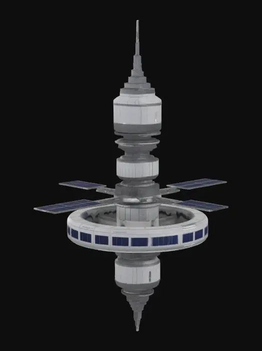 3D model for Orbital Hub