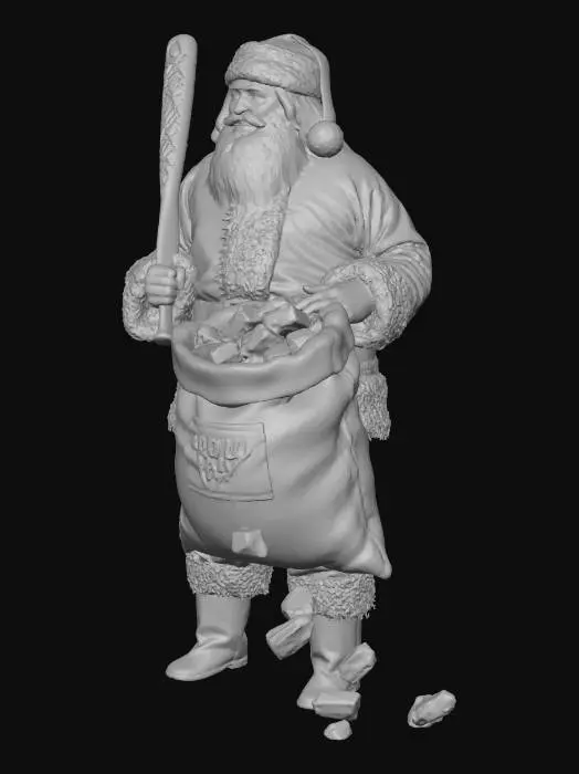 3D model for Santa's Naughty List