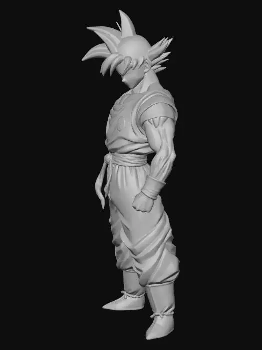 3D model for Saiyan Warrior
