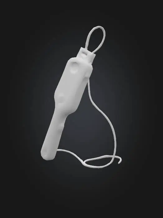 3D model for defib paddle for crash cart