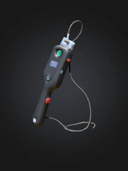 3D model for defib paddle for crash cart