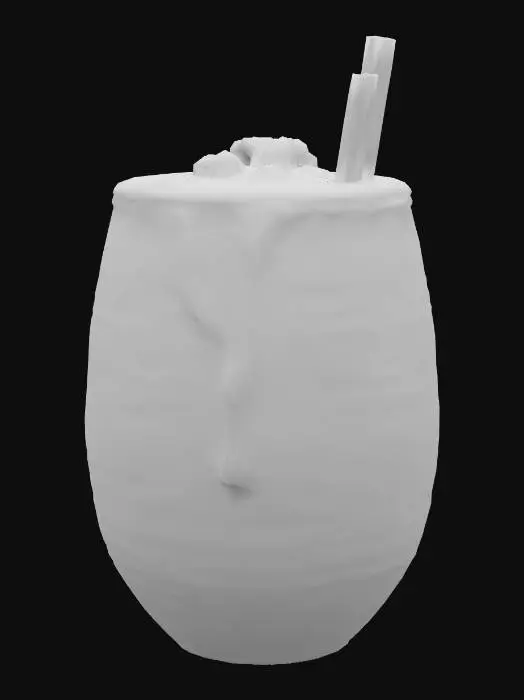 3D model for Berry Bliss Smoothie