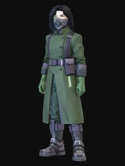 3D model for Steampunk Guardian