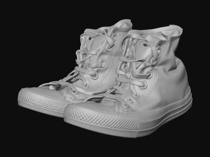3D model for Classic Red Kicks