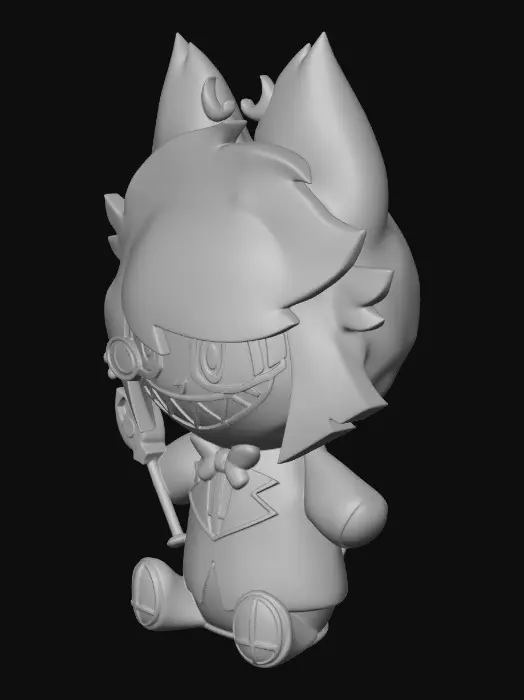 3D model for Alastor Plush