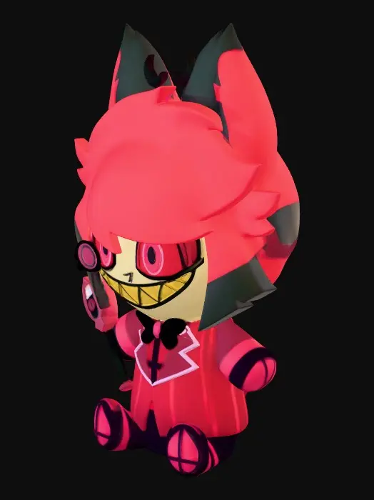 3D model for Alastor Plush