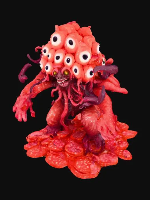 3D model for Salami Monster Feast