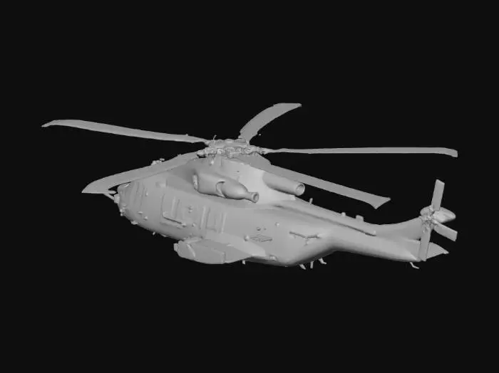 3D model for Helicopter in Motion