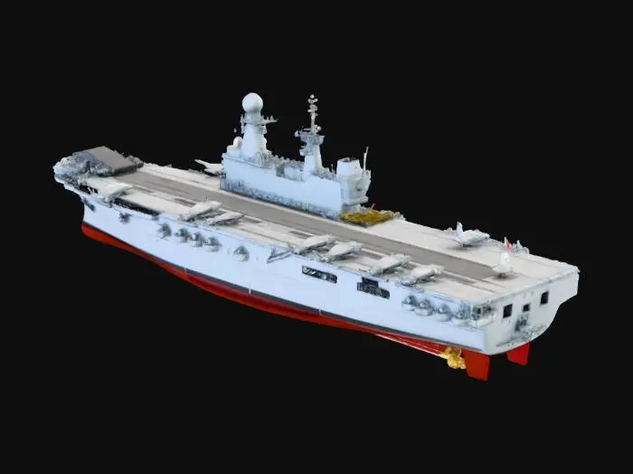 3D model for Italian Aircraft Carrier