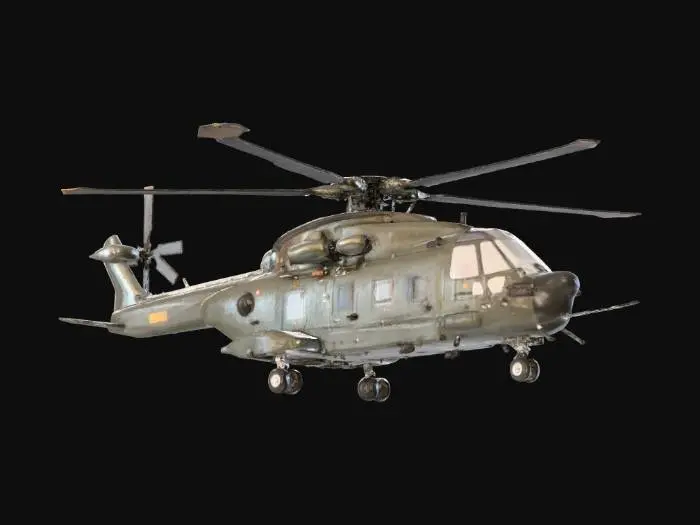 3D model for Helicopter in Flight
