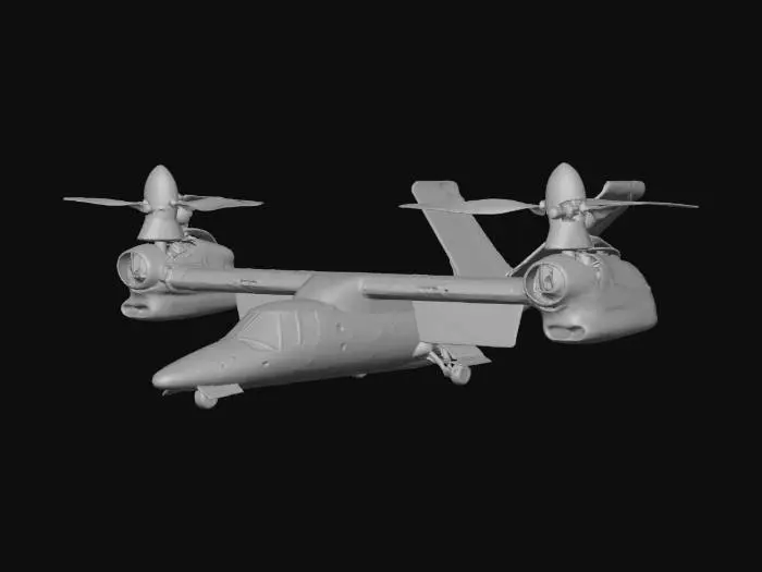 3D model for Tiltrotor Aircraft علی