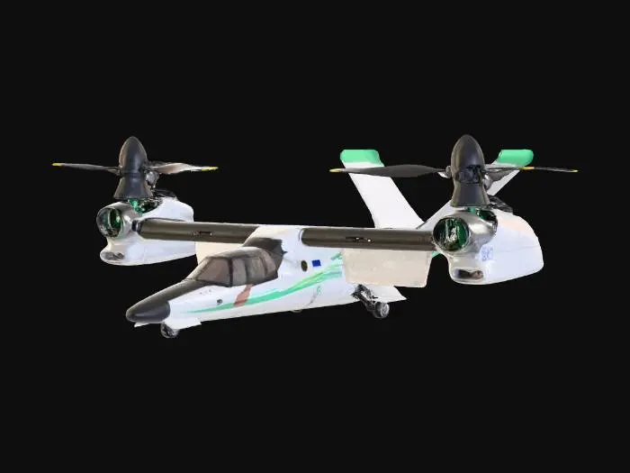 3D model for Tiltrotor Aircraft علی