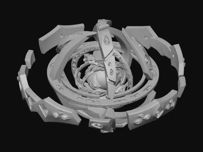 3D model for Spiral of Eyes