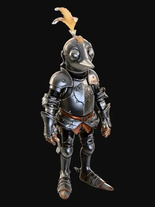 3D model for Knight's Persona