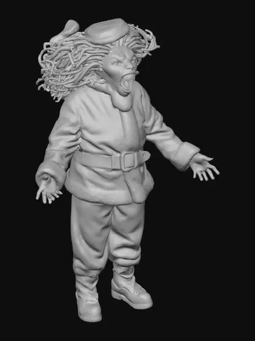 3D model for Medusa Claus, #Christmas2025#