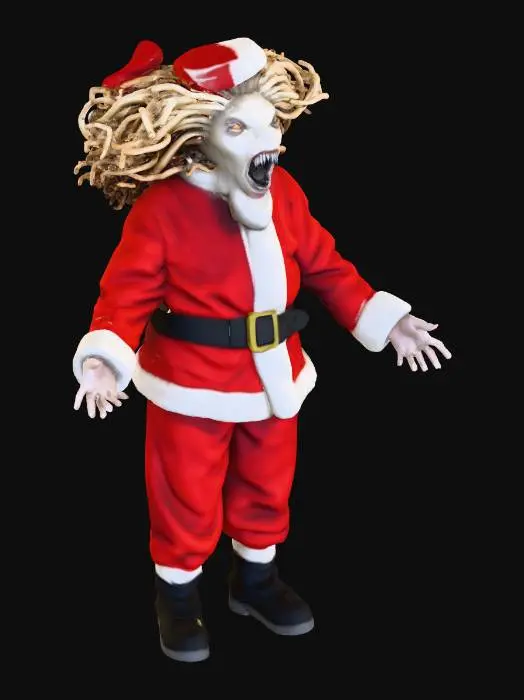 3D model for Medusa Claus, #Christmas2025#