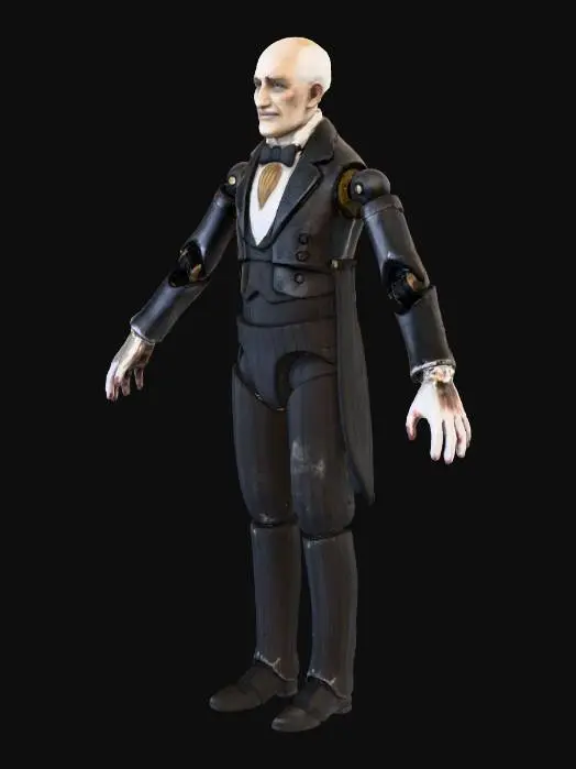 3D model for Clockwork Butler