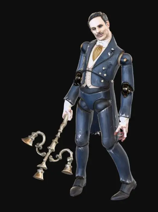 3D model for Eerie Marionette Butler