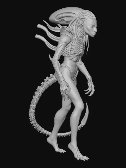 3D model for Alien Hybrid Fusion