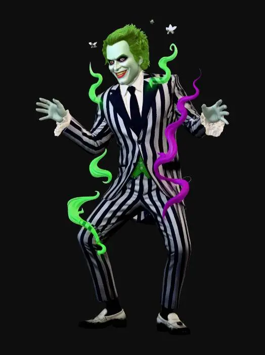 3D model for Jester in a Striped Suit